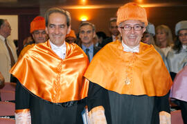 Investidura como Doctor "Honoris Causa" de D. José Manuel González Páramo por la Universidad de Málaga. Rectorado. Junio de 2011