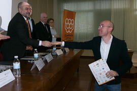 Entrega de premio de la XI Olimpiada de Economía. Facultad de Ciencias Económicas y Empresariales. Febrero de 2019