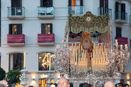 Procesión Magna Mariana con motivo del "Mater Dei". Centro histórico de Málaga. Septiembre de 2013