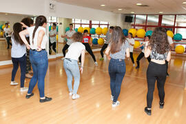 Actividades deportivas. Jornada de Puertas Abiertas de la Universidad de Málaga. Complejo Polideportivo Universitario. Abril de 2016