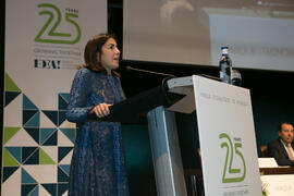 Intervención de María Jesús Almazor. Acto del 25 Aniversario del Parque Tecnológico de Andalucía. Palacio de Ferias y Congresos de Málaga. Noviembre de 2017
