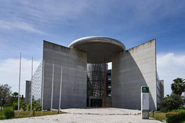 Edificio del Centro de Empresas del PTA de la Junta de Andalucía. Málaga TechPark. Junio de 2021