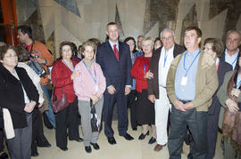 Visita del ministro Jesús Caldera. 2º Congreso Internacional de Actividad Físico-Deportiva para Mayores de la Universidad de Málaga. Palacio de Ferias y Congresos de Málaga. Marzo de 2007