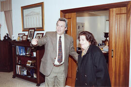 Presentación del homenaje a Imperio Argentina. Málaga. Febrero de 1997