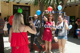 Fiesta del Día del Español. Centro Internacional de Español de la Universidad de Málaga. Junio de 2016