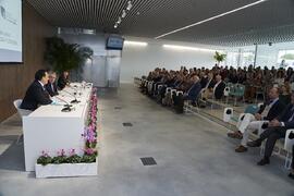 Intervención de José Carlos Gómez Villamandos. Inauguración la nueva Facultad de Psicología y Logopedia de la Universidad de Málaga. Campus de Teatinos. Octubre de 2022