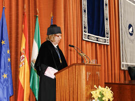 Investidura de nuevos doctores por la Universidad de Málaga. Paraninfo. Abril de 2008