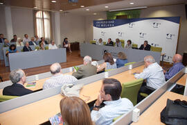 Presentación del libro "Una misión que deja huella. Ayuda médica en Bolivia 2001-2009". Rectorado. Junio de 2010