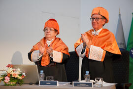Investidura como Doctor "Honoris Causa" de D. Jaime Gil Aluja por la Facultad de Económicas de la Universidad de Málaga. Paraninfo. Noviembre de 2014