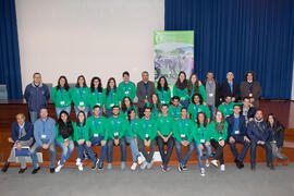 Organizadores y voluntariado. 6º Congreso Internacional de Actividad Física Deportiva para Mayores. Escuela Técnica Superior de Ingeniería de Telecomunicaciones y de Informática. Marzo de 2015