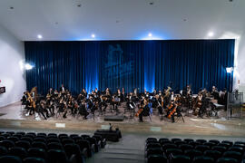 Concierto de Bandas Sonoras de la 30 edición de Fancine de la Universidad de Málaga. Auditorio de la Escuela Técnica de Ingeniería de Telecomunicaciones e Informática. Noviembre de 2020
