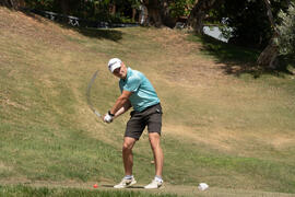 Jugador en el Campeonato Europeo de Golf Universitario. Antequera. Junio de 2019