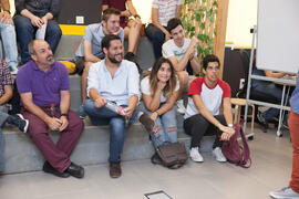 Participantes en el Spin-Off Scape. Edificio "The Green Ray". Septiembre de 2016