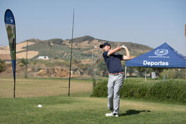 Jugador de la Universidad de Málaga. Campeonato Europeo de Golf Universitario. Antequera. Junio de 2019
