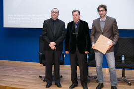 Homenaje a Luis Machuca Santa Cruz. Inauguración del curso 2018-2019 de la Escuela Técnica Superior de Arquitectura de la Universidad de Málaga. Paraninfo. Octubre de 2018