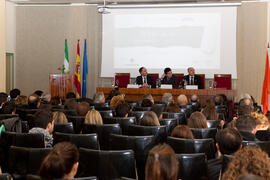 Inauguración de la II Día de la Economía Andaluza. Facultad de Ciencias Económicas y Empresariales. Febrero de 2015