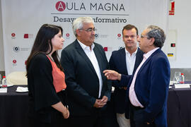 Desayuno Informativo de Aula Magna con motivo de su XX Aniversario. Consejo de Estudios Sociales y Comercio de la Universidad de Málaga. Mayo de 2018