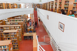 Biblioteca de Derecho "Alejandro Rodríguez Carrión". Campus de Teatinos. Octubre de 2012