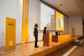 Presentación del proyecto "n'UNDO". V Foro Arquia/Próxima 2016: Futuro Imperfecto. Paraninfo. Octubre de 2016