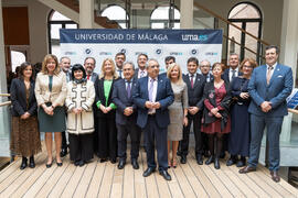 Nuevo Consejo de Dirección de la Universidad de Málaga. Edificio del Rectorado.  Febrero de 2020
