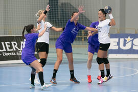 Partido Universidad de Aveiro - Universidad Ovidius de Constanta. Categoría femenina. Campeonato Europeo Universitario de Balonmano. Antequera. Julio de 2017