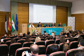 Conmemoración del 30 Aniversario de la Oficina de Transferencia de Resultados de Investigación de la Universidad de Málaga (OTRI). Edificio del Rectorado. Mayo de 2019