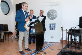 Entrega del título Socio de Honor. 230º Aniversario de la Sociedad Económica Amigos del País. Plaza de la Constitución. Septiembre de 2019