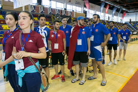 Ceremonia de inauguración. Campeonato Europeo Universitario de Balonmano. Antequera. Julio de 2017
