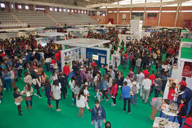 Jornadas de Puertas Abiertas de la Universidad de Málaga. Complejo Polideportivo Universitario. Marzo de 2012