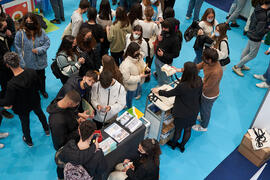 Jornada de Puertas Abiertas de la Universidad de Málaga. Complejo Polideportivo Universitario. Marzo de 2022