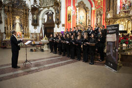 Concierto de Navidad de la Coral Sancti Petri homenaje a la Facultad de Económicas. Iglesia de los Mártires. Diciembre de 2015