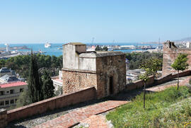 Málaga. Alcazaba. Exterior